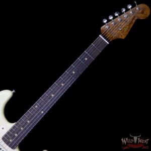 2017 NAMM Fender Custom Shop 30th Anniversary LTD 1960 Roasted Stratocaster Relic Aged Vintage White - Image 9