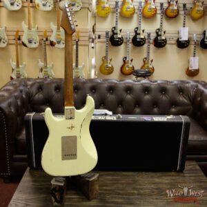 2017 NAMM Fender Custom Shop 30th Anniversary LTD 1960 Roasted Stratocaster Relic Aged Vintage White - Image 14