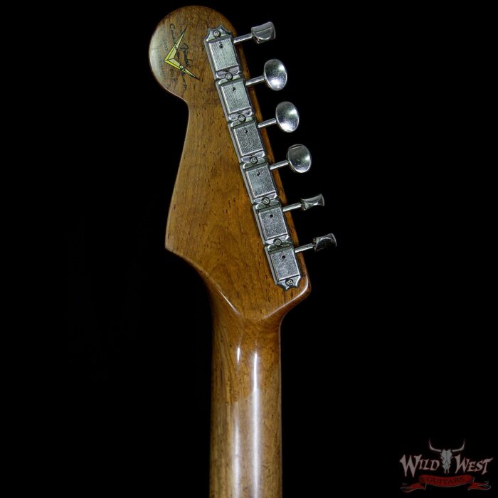 2017 NAMM Fender Custom Shop 30th Anniversary LTD 1960 Roasted Stratocaster Relic Aged Vintage White - Image 10
