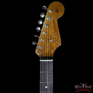 2017 NAMM Fender Custom Shop 30th Anniversary LTD 1960 Roasted Stratocaster Relic Aged Vintage White - Image 8