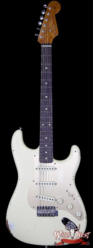 2017 NAMM Fender Custom Shop 30th Anniversary LTD 1960 Roasted Stratocaster Relic Aged Vintage White