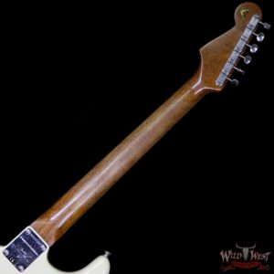2017 NAMM Fender Custom Shop 30th Anniversary LTD 1960 Roasted Stratocaster Relic Aged Vintage White - Image 11