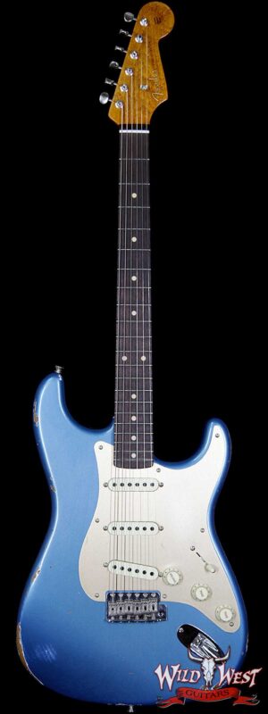 2017 NAMM Fender Custom Shop 30th Anniversary LTD 1960 Roasted Stratocaster Relic Lake Placid Blue