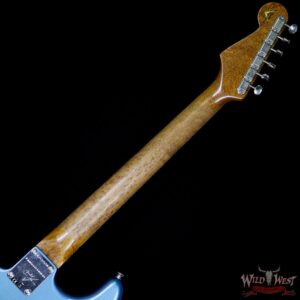 2017 NAMM Fender Custom Shop 30th Anniversary LTD 1960 Roasted Stratocaster Relic Lake Placid Blue - Image 11
