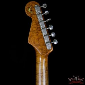 2017 NAMM Fender Custom Shop 30th Anniversary LTD 1960 Roasted Stratocaster Relic Aged Surf Green - Image 10