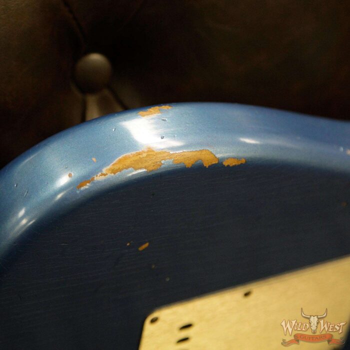 Fender Custom Shop 1960 Roasted Stratocaster Relic Birdseye Neck AAA Rosewood Board Lake Placid Blue - Image 17