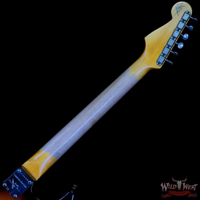 Fender Custom Shop Limited Edition 1960 Stratocaster Journeyman Relic Faded Aged 3-Color Sunburst - Image 5