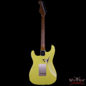 Fender Custom Shop 1960 Roasted Stratocaster Relic Birdseye Neck Rosewood Fingerboard Graffiti Yellow - Image 5