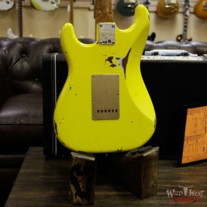 Fender Custom Shop 1960 Roasted Stratocaster Relic Birdseye Neck Rosewood Fingerboard Graffiti Yellow - Image 14