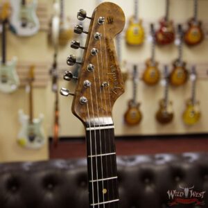 Fender Custom Shop 1960 Roasted Stratocaster Relic Birdseye Neck Rosewood Fingerboard Graffiti Yellow - Image 7