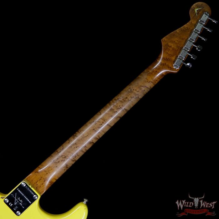 Fender Custom Shop 1960 Roasted Stratocaster Relic Birdseye Neck Rosewood Fingerboard Graffiti Yellow - Image 10