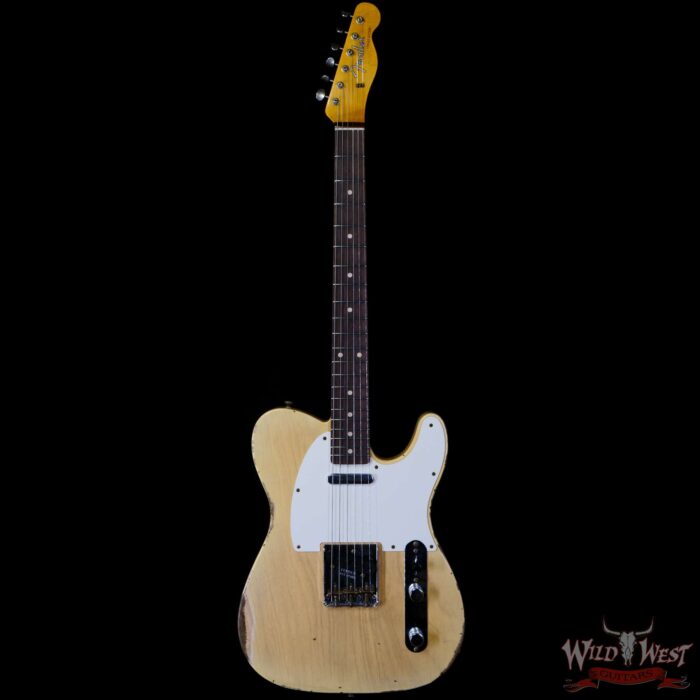 Fender Custom Shop Time Machine™ Collection 1960 Telecaster Hand-Wound Pickups Relic Natural Blonde - Image 3