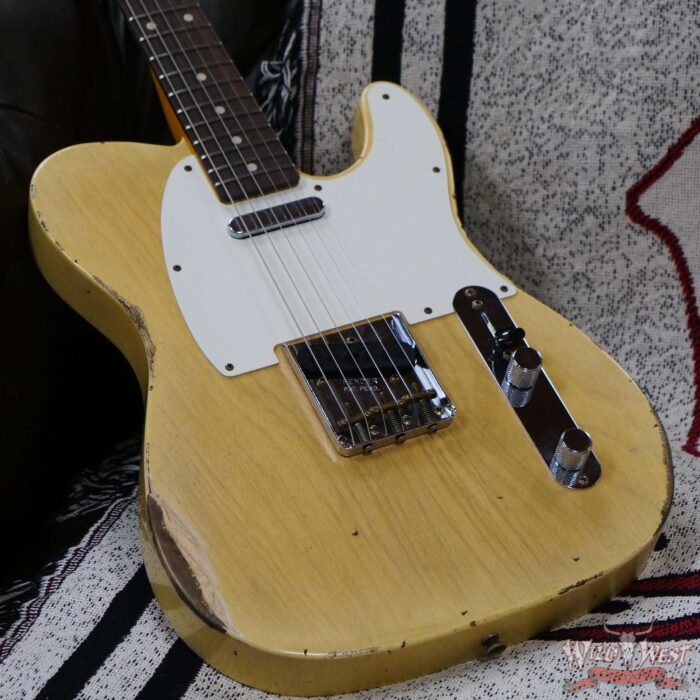 Fender Custom Shop Time Machine™ Collection 1960 Telecaster Hand-Wound Pickups Relic Natural Blonde - Image 8
