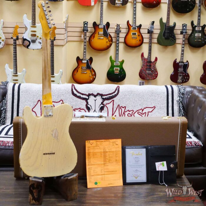 Fender Custom Shop Time Machine™ Collection 1960 Telecaster Hand-Wound Pickups Relic Natural Blonde - Image 10