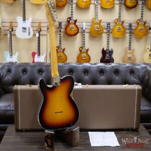 Fender Custom Shop 1960 Telecaster Custom Relic Quater-Sawn Maple AAA Rosewood Fingerboard 3 Tone Sunburst - Image 9