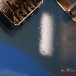 Fender Custom Shop 1960 Telecaster Custom Hand-Wound Pickups Heavy Relic Lake Placid Blue over 3 Tone Sunburst - Image 9