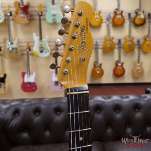 Fender Custom Shop 1960 Telecaster Custom Relic Quater-Sawn Maple AAA Rosewood Fingerboard Sonic Blue - Image 7