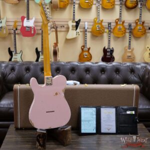 Fender Custom Shop 1960 Telecaster Custom Relic Quater-Sawn Maple AAA Rosewood Fingerboard Shell Pink - Image 9