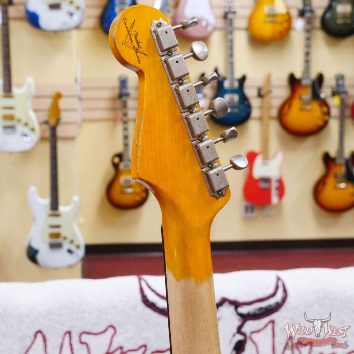 Fender Custom Shop 1961 Stratocaster Heavy Relic Graffiti Yellow - Image 11