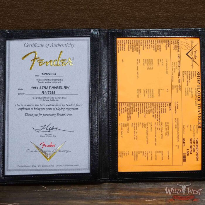 Fender Custom Shop 1961 Stratocaster Heavy Relic Graffiti Yellow - Image 14