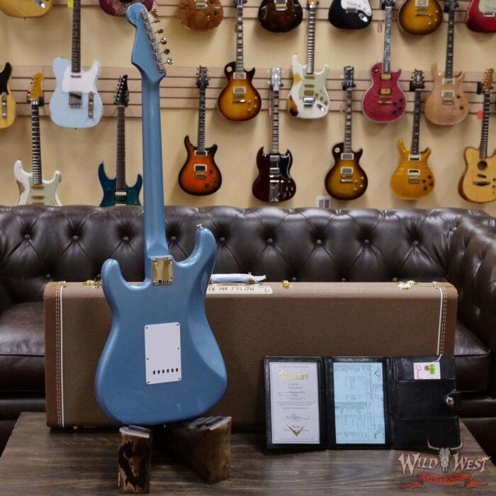 Fender Custom Shop 1961 Stratocaster NOS Hand-Wound Pickups Matching Color Neck Blue Agave - Image 9
