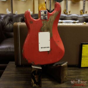 Fender Custom Shop 1961 Stratocaster Heavy Relic AAA Rosewood Fingerboard Fiesta Red - Image 14