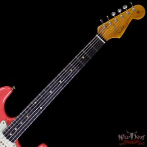 Fender Custom Shop 1961 Stratocaster Heavy Relic AAA Rosewood Fingerboard Fiesta Red - Image 8