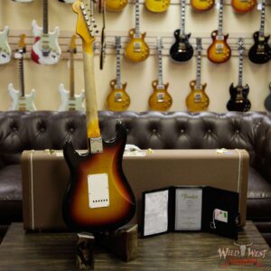 Fender Custom Shop 1961 Stratocaster Journeyman Relic Dirty Neck AAA Rosewood Slab Board 3 Tone Sunburst - Image 10