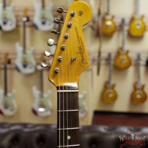 Fender Custom Shop 1961 Stratocaster Journeyman Relic Dirty Neck AAA Rosewood Slab Board 3 Tone Sunburst - Image 4