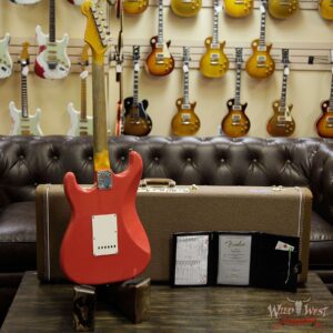 Fender Custom Shop 1961 Stratocaster Journeyman Relic with Dirty Neck Fiesta Red - Image 14