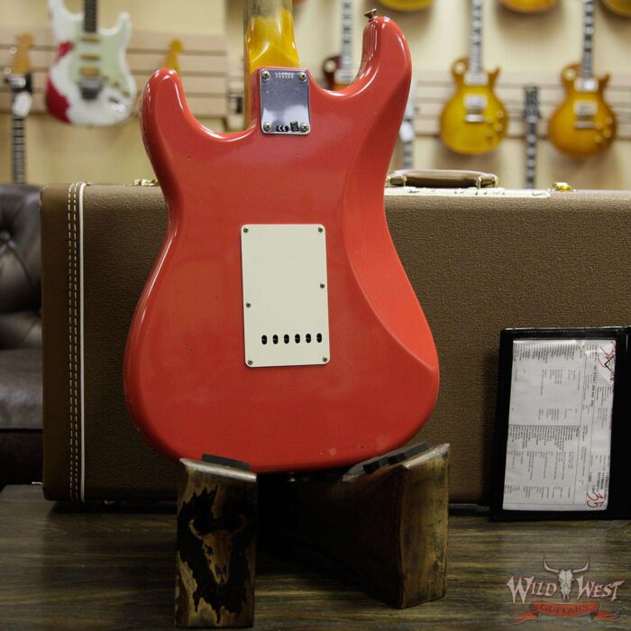 Fender Custom Shop 1961 Stratocaster Journeyman Relic with Dirty Neck Fiesta Red - Image 15