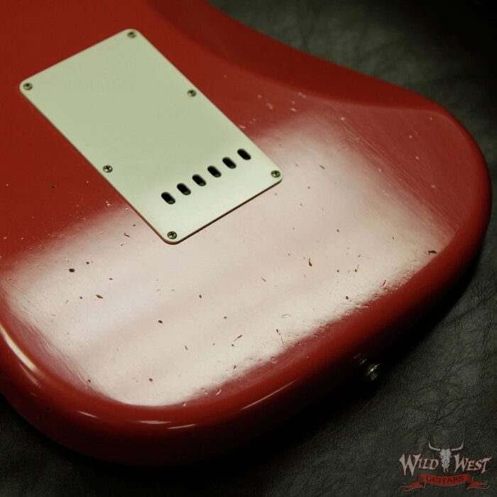 Fender Custom Shop 1961 Stratocaster Journeyman Relic with Dirty Neck Fiesta Red - Image 17