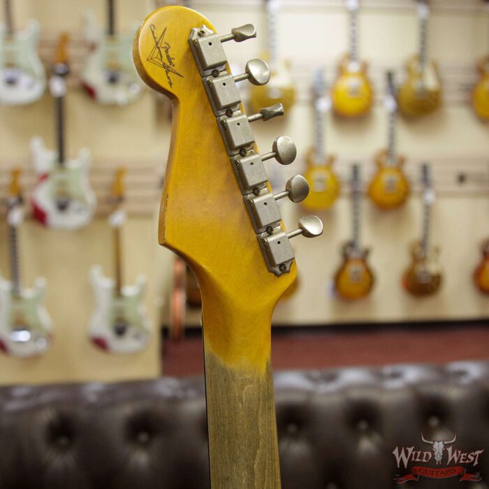 Fender Custom Shop 1961 Stratocaster Journeyman Relic with Dirty Neck Fiesta Red - Image 9