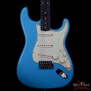Fender Custom Shop 1961 Stratocaster Journeyman Relic with Dirty Neck AAA Rosewood Board Taos Turquoise - Image 3