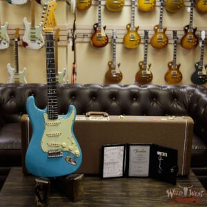 Fender Custom Shop 1961 Stratocaster Journeyman Relic with Dirty Neck AAA Rosewood Board Taos Turquoise - Image 11