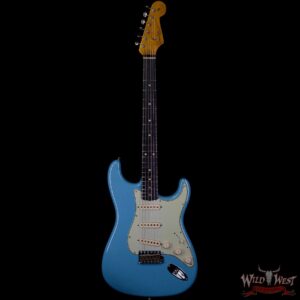 Fender Custom Shop 1961 Stratocaster Journeyman Relic with Dirty Neck AAA Rosewood Board Taos Turquoise - Image 4