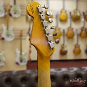 Fender Custom Shop 1961 Stratocaster Journeyman Relic with Dirty Neck AAA Rosewood Board Taos Turquoise - Image 9