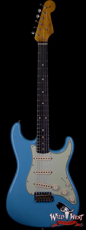 Fender Custom Shop 1961 Stratocaster Journeyman Relic with Dirty Neck AAA Rosewood Board Taos Turquoise