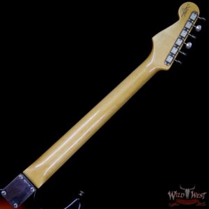 Fender Custom Shop 1961 Stratocaster Relic Rosewood Fretboard 3 Tone Sunburst - Image 11