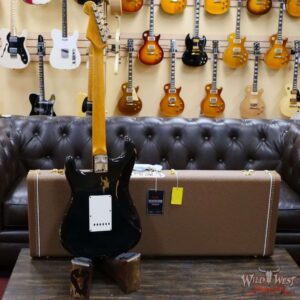 Fender Custom Shop 1961 Stratocaster Relic AAA Rosewood Slab Board Maple Neck Black - Image 10