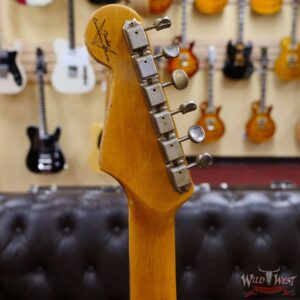 Fender Custom Shop 1961 Stratocaster Relic AAA Rosewood Slab Board Maple Neck Black - Image 6