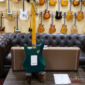 Fender Custom Shop 1961 Stratocaster Relic AAA Rosewood Slab Board Maple Neck British Racing Green - Image 9