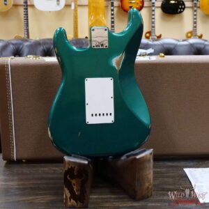 Fender Custom Shop 1961 Stratocaster Relic AAA Rosewood Slab Board Maple Neck British Racing Green - Image 11