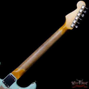 Fender Custom Shop 1961 Stratocaster Heavy Relic AAA Rosewood Slab Fingerboard Surf Green - Image 10