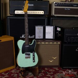 Fender Custom Shop 1961 Telecaster Relic Quater-Sawn Maple AAA Rosewood Fingerboard Surf Green - Image 6