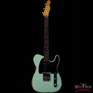 Fender Custom Shop 1961 Telecaster Relic Quater-Sawn Maple AAA Rosewood Fingerboard Surf Green - Image 3