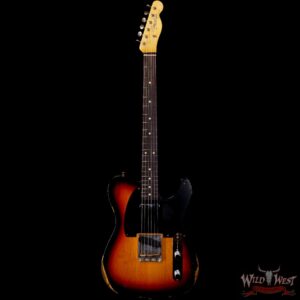 Fender Custom Shop 1961 Telecaster Relic Quater-Sawn Maple AAA Rosewood Fingerboard 3 Tone Sunburst - Image 3