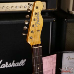 Fender Custom Shop 1961 Telecaster Relic Quater-Sawn Maple AAA Rosewood Fingerboard 3 Tone Sunburst - Image 7