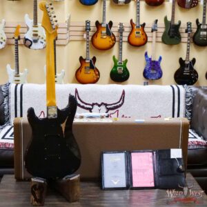 Fender Custom Shop 1962 Stratocaster Hand-Wound Pickups AAA Dark Rosewood Slab Board Relic Black (Black Pickguard) - Image 9