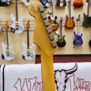 Fender Custom Shop 1962 Stratocaster Hand-Wound Pickups AAA Dark Rosewood Slab Board Relic Olympic White - Image 11